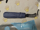 天堂 全自动雨伞三折 10骨加固一键开收易甩干简约晴雨伞 天际灰 实拍图