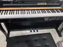 海蒂诗 电钢琴88键重锤电子钢琴儿童初学幼师专业成人家用数码立式钢琴 P-313烤漆黑-蓝牙-全重锤-配琴凳 实拍图