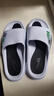 回力运动拖鞋男浴室内户外减震防滑厚底凉拖鞋HL39651白黑色40-41码 实拍图