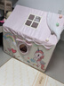 小斑鸠（little dove）儿童帐篷室内游戏屋/女孩公主房玩具 独角兽(含配套棉垫+实木杆) 实拍图