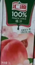 汇源100%桃汁果汁饮料1Lx5盒礼盒送礼宴请餐桌果蔬汁饮料聚餐畅享 实拍图