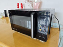 美的（Midea）微碳微波炉烤箱一体机900w微波1000w烧烤平板光波速热23L容量变频臻彩荧幕 （C32） 实拍图
