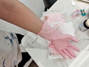 美丽雅一次性丁腈手套40只中号加长30cm加厚食品级橡胶家务厨房防水手套 实拍图