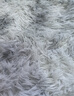 梦蜓长绒丝毛客厅地毯茶几卧室飘窗床边毯垫  简约银灰 70*160cm 实拍图