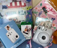 富士（FUJIFILM）instax mini12一次成像拍立得相机（mini11拍立得相机升级版）  茉莉白 套餐2：官配+20张白边+保护壳 实拍图
