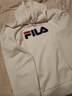 FILA斐乐官方情侣款连帽卫衣秋季休闲宽松针织长袖上衣 实拍图