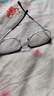 蔡司（ZEISS）镜片近视眼镜框男半框防蓝光辐射可配带散光度数眼睛女钛合金镜架 升级钛材 黑金 眼镜框( 八大仓库直发） 实拍图