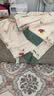 猫人（MiiOW）【A级防螨抗菌纯棉】女士睡衣女月子服孕妇可哺乳家居服杏色M 实拍图