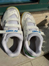 YONEX尤尼克斯羽毛球儿童鞋青少年学生比赛训练透气SHB101J 白绿 36 实拍图