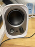 漫步者（EDIFIER）R12U 外观时尚 音质纯正 入门级微型2.0桌面音响 笔记本音箱 电脑音箱 白色 实拍图