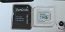 闪迪（SanDisk）256GB TF（MicroSD）4K内存卡 行车记录仪 监控摄像头专用 循环录制20,000小时 高耐用存储卡 实拍图