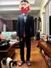 威可多（VICUTU）【小蓝西三代】易打理正装商务结婚礼服 藏蓝色西裤 170/81B 实拍图