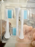 罗曼（ROAMAN） 电动牙刷刷头成人通用款软毛适用T5/T3/T10/T10X/V5/V10/T10S/T20 4支 【大刷头】SC01白色 (敏感软毛型） 实拍图