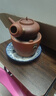尚烤佳（Suncojia）围炉煮茶炉套装 红泥侧把烧水壶炭烤炉茶壶茶杯茶具礼盒 实拍图