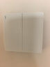 公牛（BULL）开关插座 G12系列 10A四孔插座奶油风86型面板 G12Z222S 暮雪白 实拍图