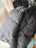 京东京造冬轻薄羽绒服保暖外套三防运动户外鸭绒男款夹克 曜石黑 XXXL 实拍图