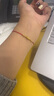 金小貅黄金转运珠女足金999路路通古法珠手链DIY隔珠散珠手链送礼编绳 3mm[古法]0.02-0.04g标准版 实拍图