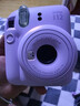 富士（FUJIFILM）instax  mini12 一次成像 立拍立得相机 mini12 鸢尾紫 官方标配（无相纸及周边配件） 实拍图