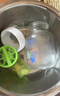 布朗博士玻璃奶瓶 0-3月新生婴儿防胀气防呛 宽口径奶瓶150ml 萌兔 实拍图