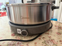 美的（Midea）0涂层电火锅不锈钢火锅专用锅分体可拆全钢速沸电火锅电热锅多功能锅6.5L电煮锅多用途锅HGS30G1 实拍图