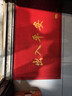 迪茵（DIYIN）入户门地垫进门丝圈门垫商用地毯大门口脚垫 红色出入平安60*90cm 实拍图