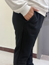 安踏男裤运动裤男春秋季新款针织宽松直筒裤子男士休闲长裤青少年卫裤 【推荐款春季新款直筒裤-口袋拉链】基础黑 千人购买 3XL /190 适合170-180斤 实拍图