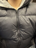 网易严选25新品90鸭绒超蓬羽绒服休闲面包服石墨烯保暖轻量抗菌防泼水 A款25秋冬立领-静谧黑 XL 实拍图