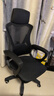 锦汐 电脑椅家用办公椅子靠背人体工学椅学习转椅老板座椅游戏电竞椅 【可后躺】黑框黑网 实拍图