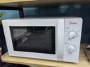 美的（Midea）快捷微波炉 家用小型 360°转盘加热 旋钮操控 易洁内胆（M1-L213B） 实拍图