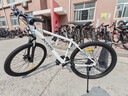 喜德盛（xds）山地自行车黑客350 X6铝合金车架21速变速机械碟刹 白灰17寸（适合身高165-180cm） 实拍图