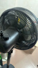 美的（Midea）【超级单品】七叶轻音立式电风扇家用柔风落地扇台式桌面小型风扇大风量节能摇头宿舍电扇 SAF30AB 实拍图