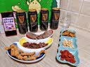 【夏季畅饮】大肚玻璃杯啤酒杯家用个性精酿酒杯创意轻奢大容量 花纹450ml1只 实拍图