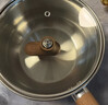 苏泊尔304不锈钢汤锅奶锅煮面锅木纹手柄18cm复底通用ET18JHBS01-WD 实拍图