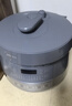 美的（Midea）【国家补贴】0涂层精钢厚釜电压力锅5L双胆全自动智能预约家用煲汤煮饭煲MY-C5856G高压锅4-6人 实拍图