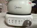 美的（Midea）电煮锅 电火锅 电热锅 电炒锅 分体式可拆洗 2.6L小电锅 学生宿舍多功能锅泡面锅 XZC2088S 配蒸笼 实拍图