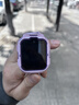 360儿童电话手表11X高清双摄防水GPS定位超长续航4G全网通视频通话可插卡学生初中生智能电子男女表紫 实拍图