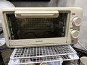 苏泊尔（SUPOR）家用多功能电烤箱 定时控温 10L升级M型加热管二层烤位烤箱  奶油白 OJ10A806 实拍图