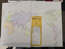 【官方正版 锁线精装版】全新修订新版 大字经典地理常备实用工具书 中国地图集+世界地图集套装共2册 领导干部案头图书馆资料室必备 获地图业界大奖 分省地图 地名索引 世界各国 中英文 实拍图