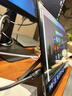 雕塑家14英寸便携式显示器4K OLED屏100%DCI-P3高色域 手机电脑笔记本副屏Ps5一线直连扩展屏MU140LH 实拍图