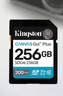 金士顿（Kingston）256GB SD存储卡 U3 V30 相机内存卡 高速sd卡大卡 4K超高清拍摄 读速200MB/s 写速160MB/s 实拍图