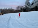 探路者（TOREAD）旗舰 儿童雪地靴男女中大童鞋加绒款防滑棉鞋冬靴子 黑色绿色  38 实拍图