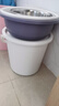 本迪脸盆水桶带盖三件套手提洗车储水宿舍洗衣桶拖把桶泡脚洗脚桶套装 实拍图