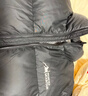 雪中飞【反季清仓】新款百搭时尚休闲斜插式口袋男女同款短款立领羽绒服 黑色|8056 S 165/84A 实拍图