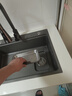 箭牌厨房大单槽集渣槽宽边纳米压纹304不锈钢洗菜盆洗碗盆台下盆 实拍图