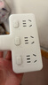 飞利浦（PHILIPS）插座转换器一转多扩展插头分控开关多功能家用电源转换头一转二插座一转三排插 插线板多用一拖二 【分控】一转3插位 实拍图