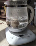 九阳（Joyoung）0胶水养生壶玻璃花茶壶可拆卸茶篮 定制12大功能 煮茶器电热烧水壶1.5L WY155 实拍图