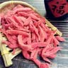 芈六湖南传统特产生红姜片姜丝姜坨可生吃盐姜500克蜜饯果干 红姜丝 500克 实拍图