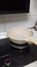 炊大皇 炒锅 麦饭石色不粘锅多功能少油烟炒菜锅平底28cm 电磁炉通用 实拍图