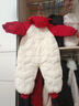 巴拉巴拉婴儿连体衣羽绒服宝宝男童女童冬装外出哈衣爬服造型拜年 实拍图