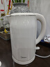 美的（Midea）电热水壶家用烧水壶 2升大容量泡茶 304不锈钢0涂层 1800W快速加热 双层防烫MK-SH20M320 实拍图